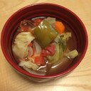 大きめ野菜の脂肪燃焼スープ